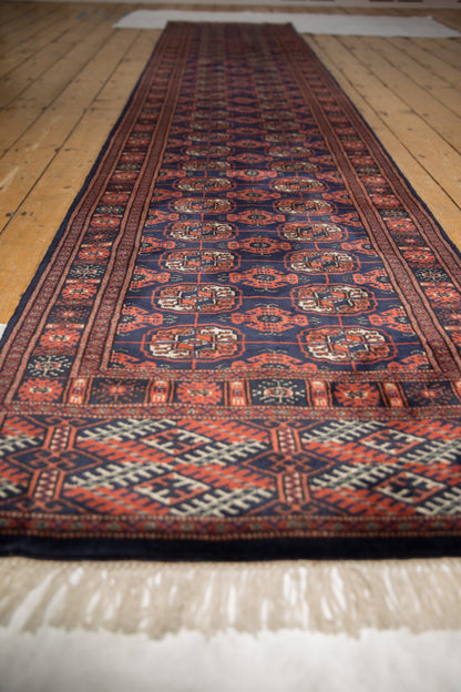 2.5x12 Vintage Fine Bokhara Rug Runner