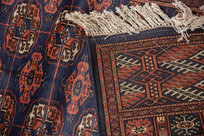 2.5x12 Vintage Fine Bokhara Rug Runner