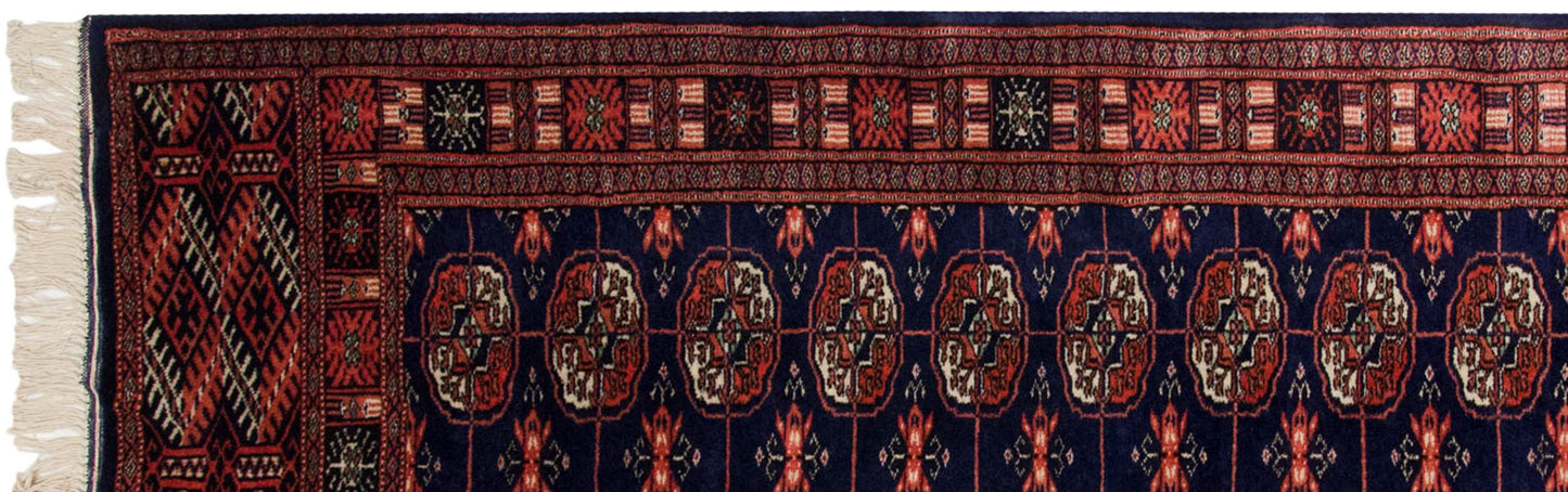 2.5x19.5 Vintage Fine Bokhara Rug Runner