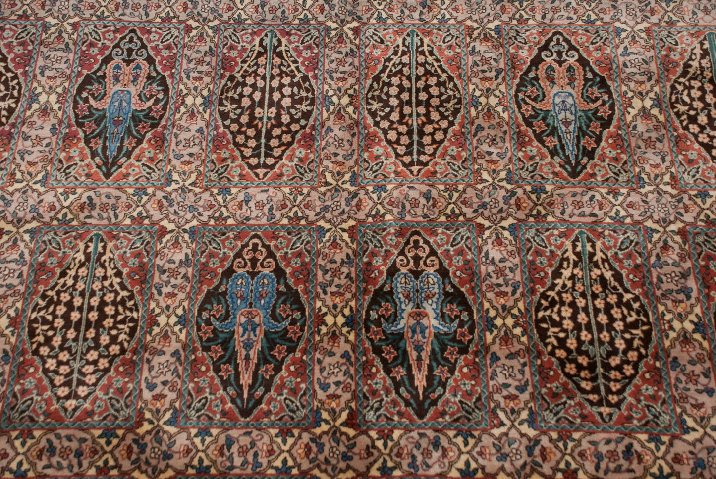 12x21.5 Vintage Bulgarian Tabriz Design Carpet