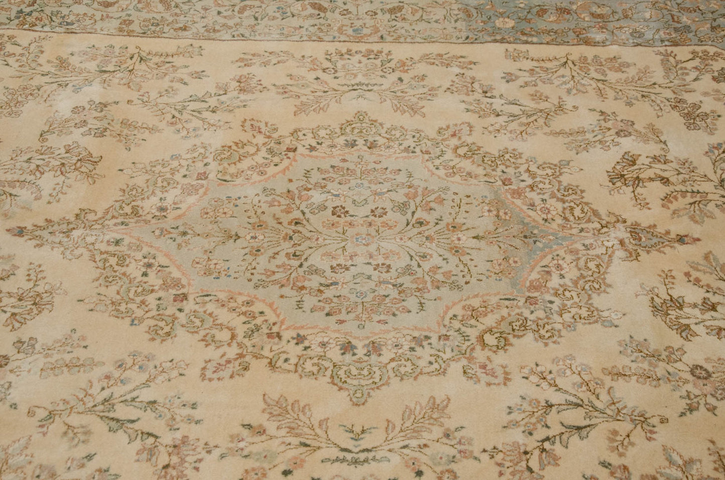 10.5x13.5 Vintage Tabriz Carpet