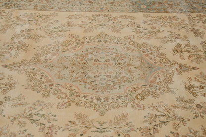 10.5x13.5 Vintage Tabriz Carpet