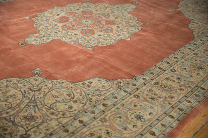 10x14.5 Vintage Tabriz Carpet