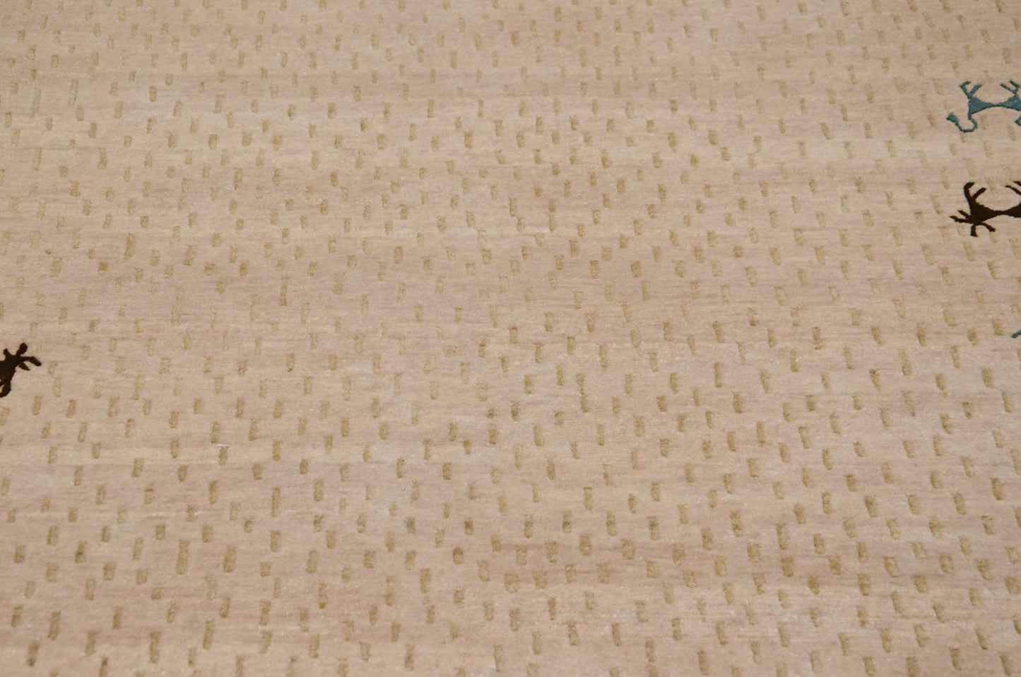 6x9 New Indian Folk Art Design Carpet