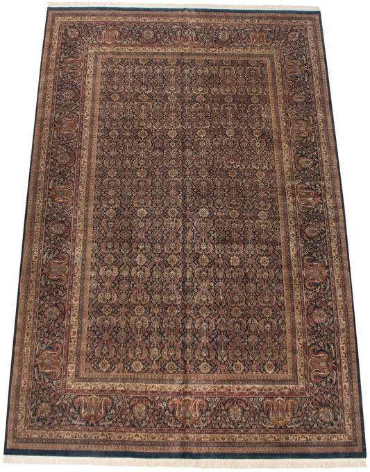 11.5x18 Vintage Indian Doroksh Design Carpet