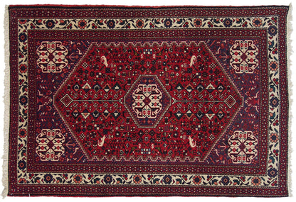3.5x5 Vintage Abadeh Rug