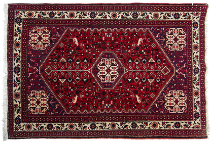 3.5x5 Vintage Abadeh Rug