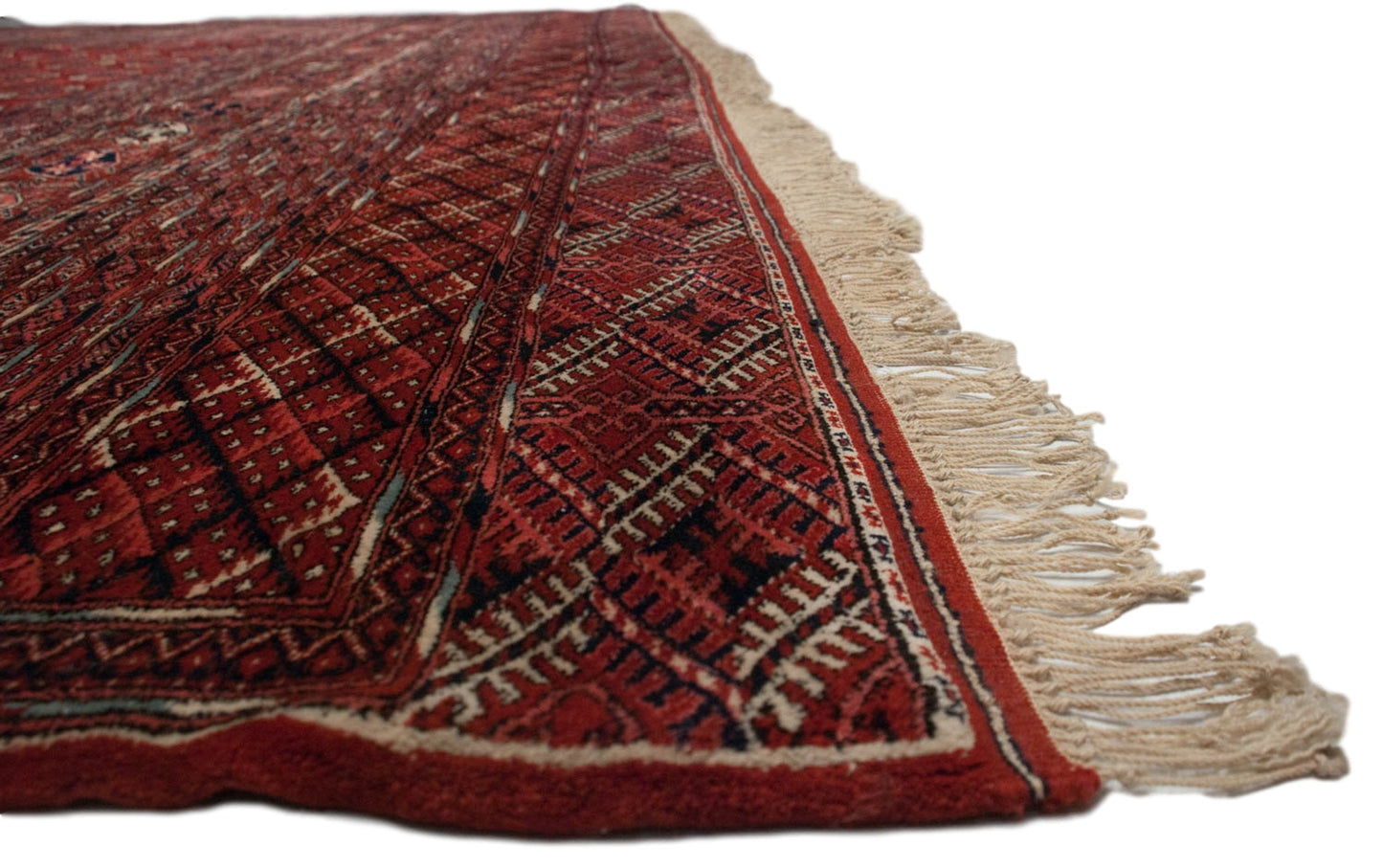 13x17.5 Vintage Fine Bokhara Carpet