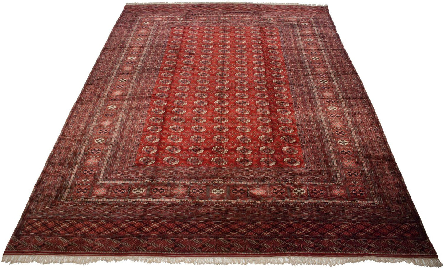 13x17.5 Vintage Fine Bokhara Carpet