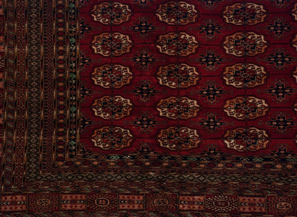 11x14 Vintage Fine Bokhara Carpet