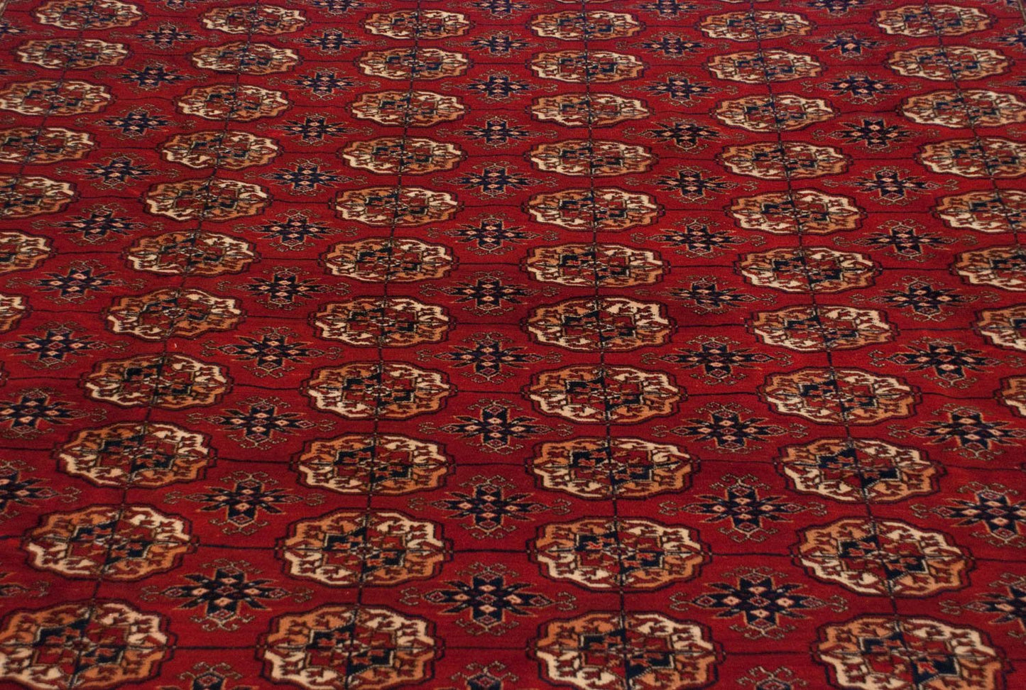 11x14 Vintage Fine Bokhara Carpet