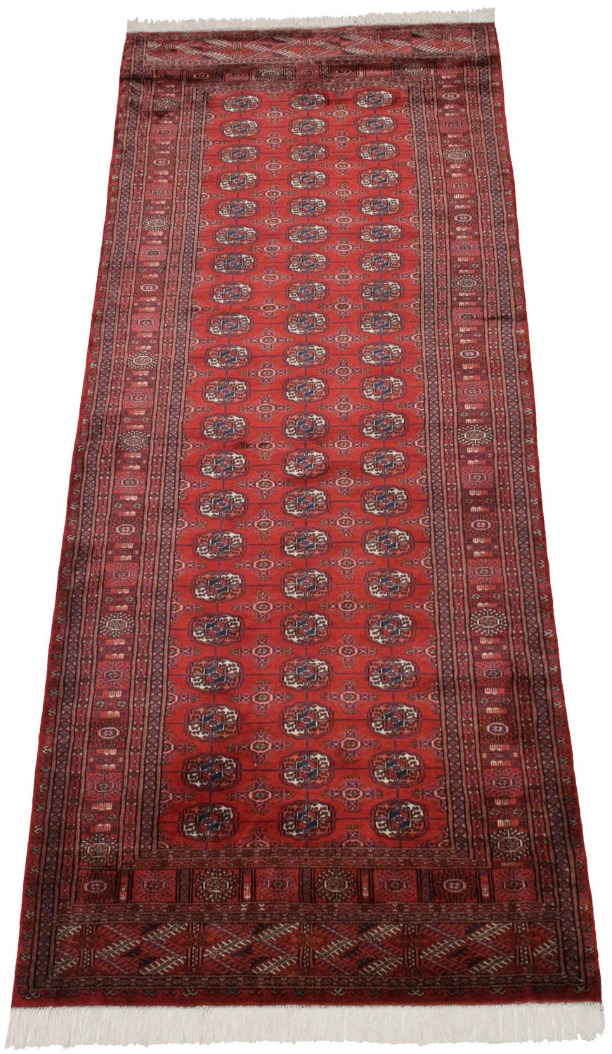 4.5x11 Vintage Fine Bokhara Rug Runner