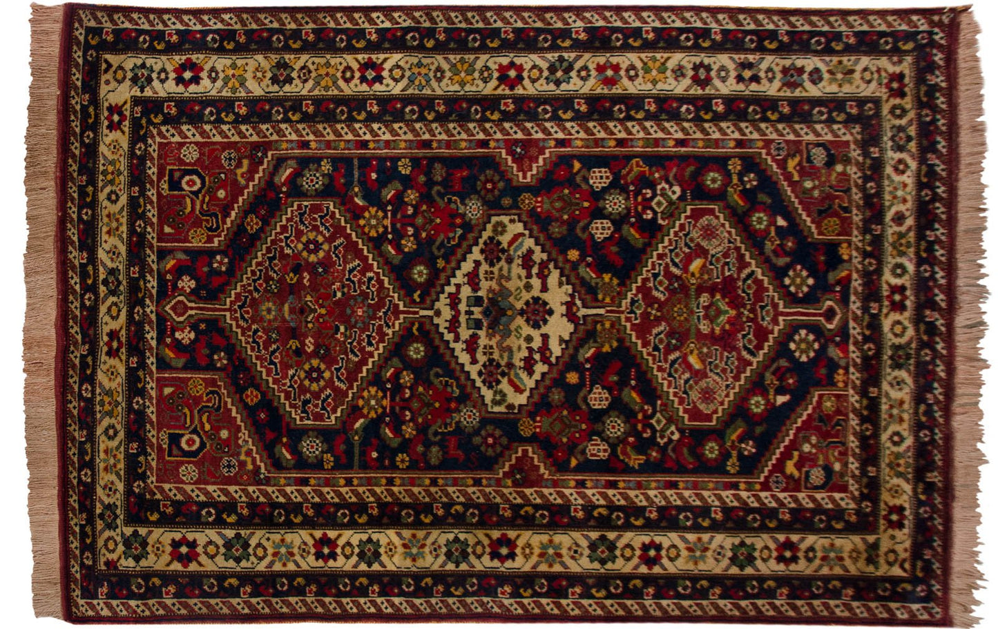 4.5x6.5 Vintage Indian Shiraz Design Rug