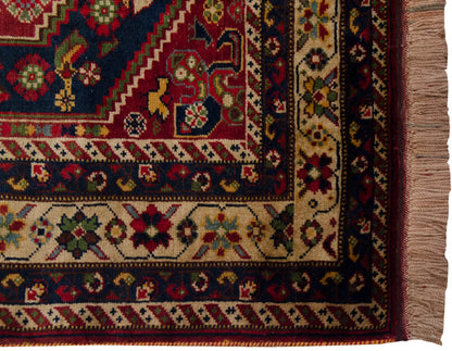 4.5x6.5 Vintage Indian Shiraz Design Rug
