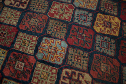 4.5x6 Vintage Indian Jaff Kurd Design Rug