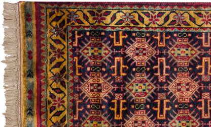 3x5 Vintage Indian Caucasian Design Rug