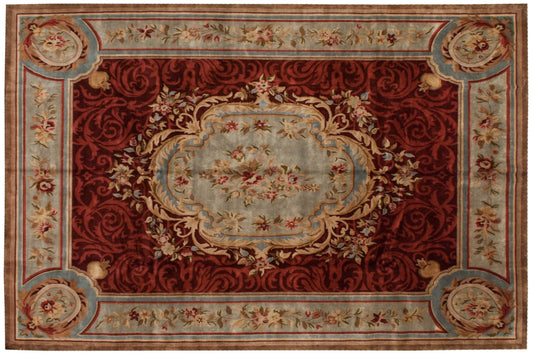 12x15 Indian Savonnerie Design Carpet