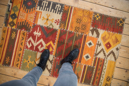 3x5 New Patchwork Kilim Rug