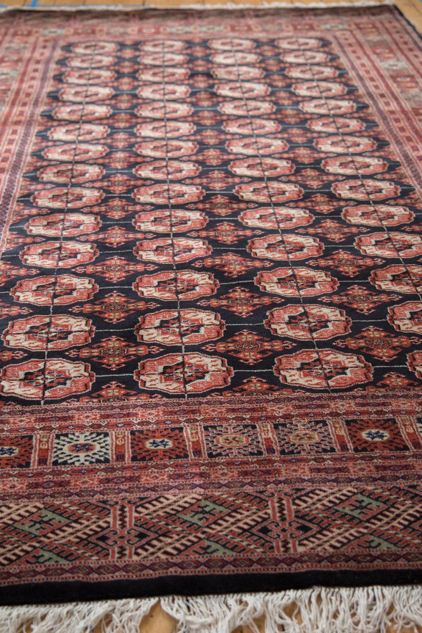 6x9 Vintage Fine Bokhara Carpet