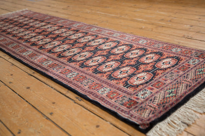 2.5x8 Vintage Fine Bokhara Rug Runner