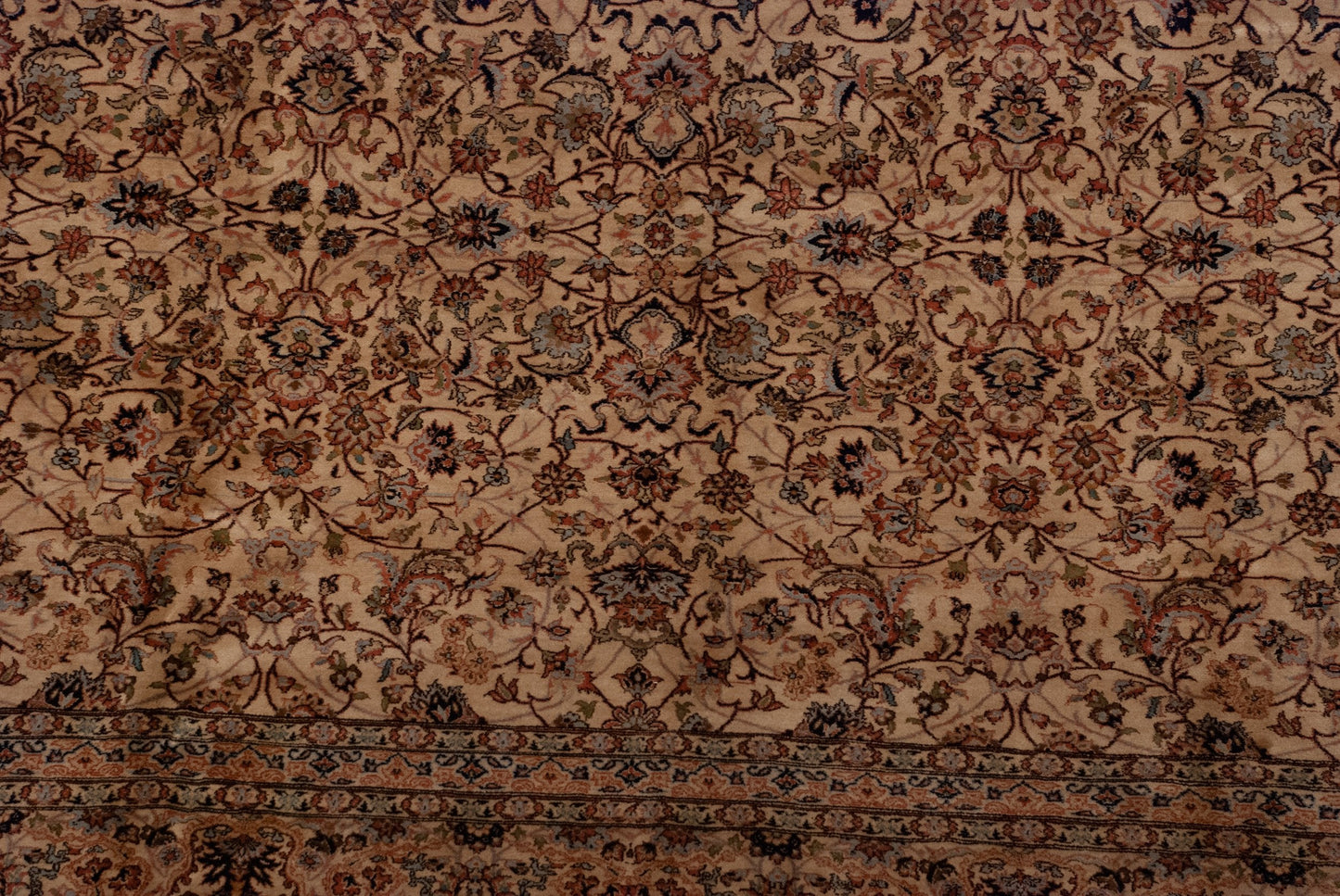 12x17.5 Vintage Pakistani Isfahan Design Carpet