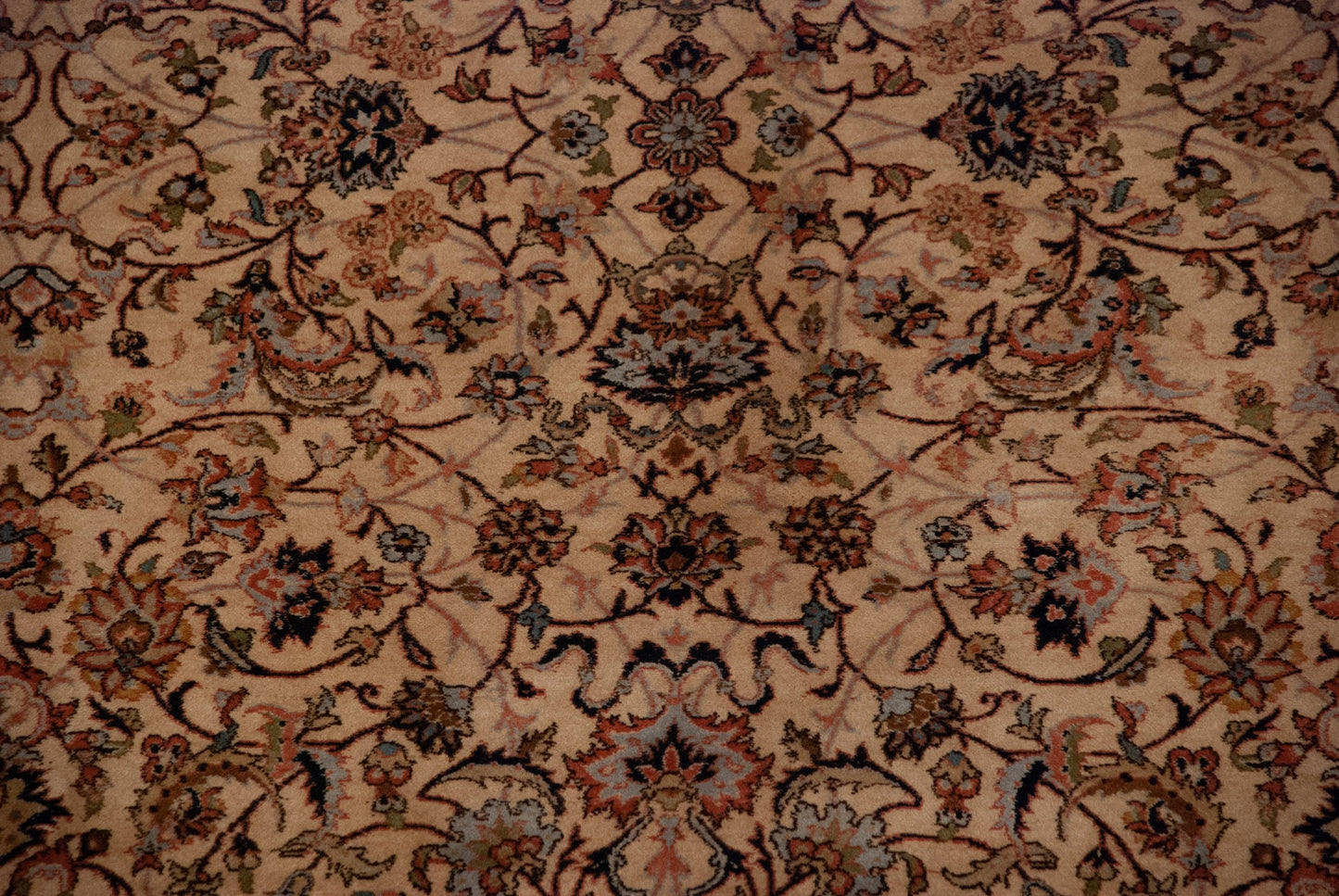 12x17.5 Vintage Pakistani Isfahan Design Carpet