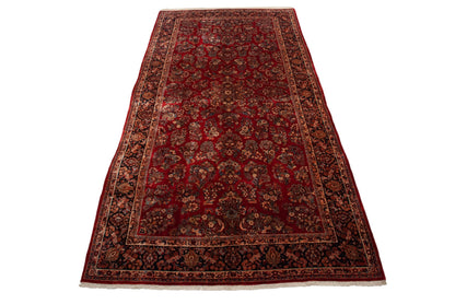 9x18 Vintage American Sarouk Carpet