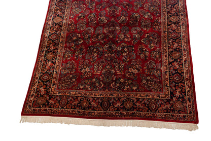 9x18 Vintage American Sarouk Carpet