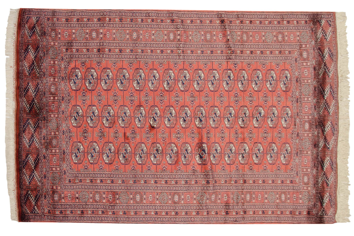 4x6.5 Vintage Fine Bokhara Rug