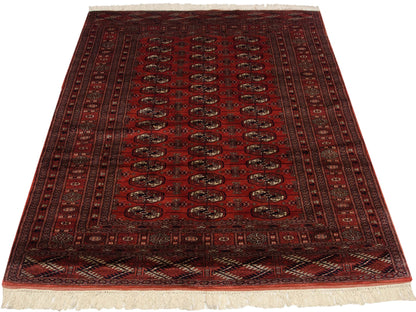 4x6.5 Vintage Fine Bokhara Rug