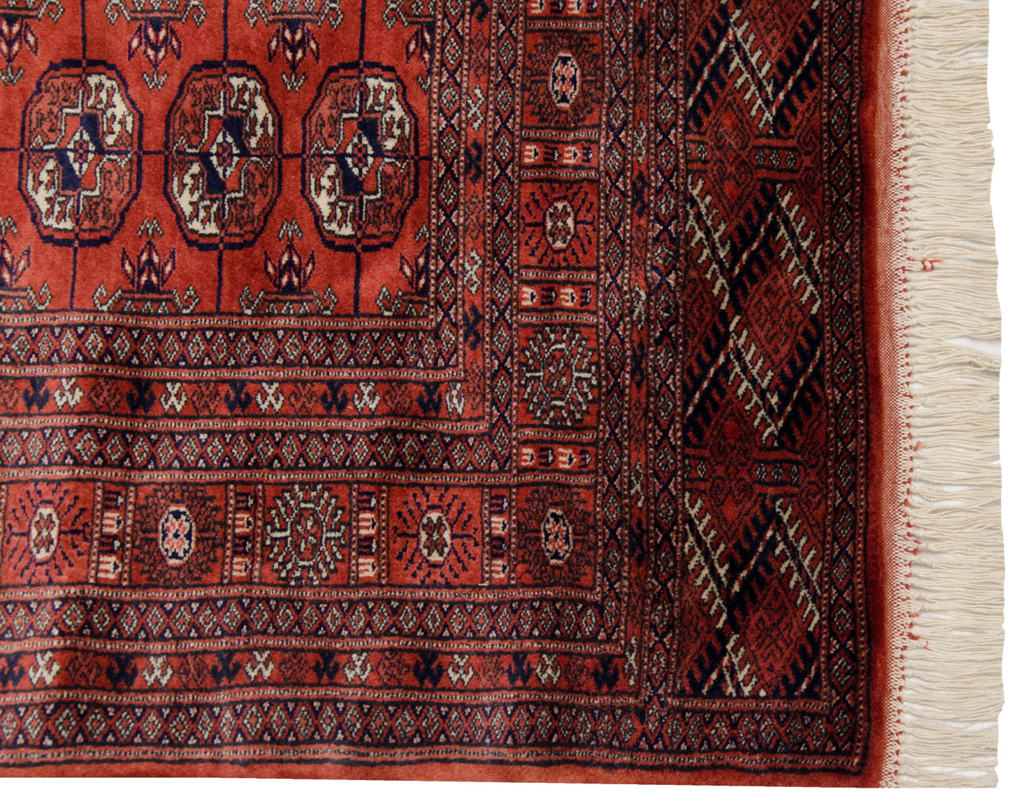 4x6.5 Vintage Fine Bokhara Rug