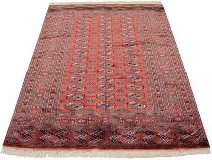 4x6.5 Vintage Fine Bokhara Rug