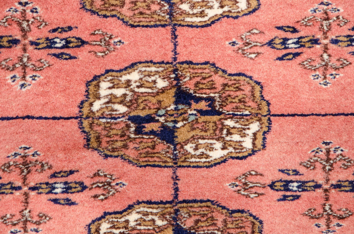 5x5 Vintage Fine Bokhara Square Rug
