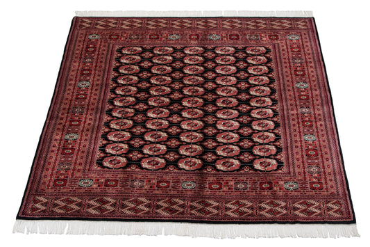 7x8 Vintage Fine Bokhara Square Carpet