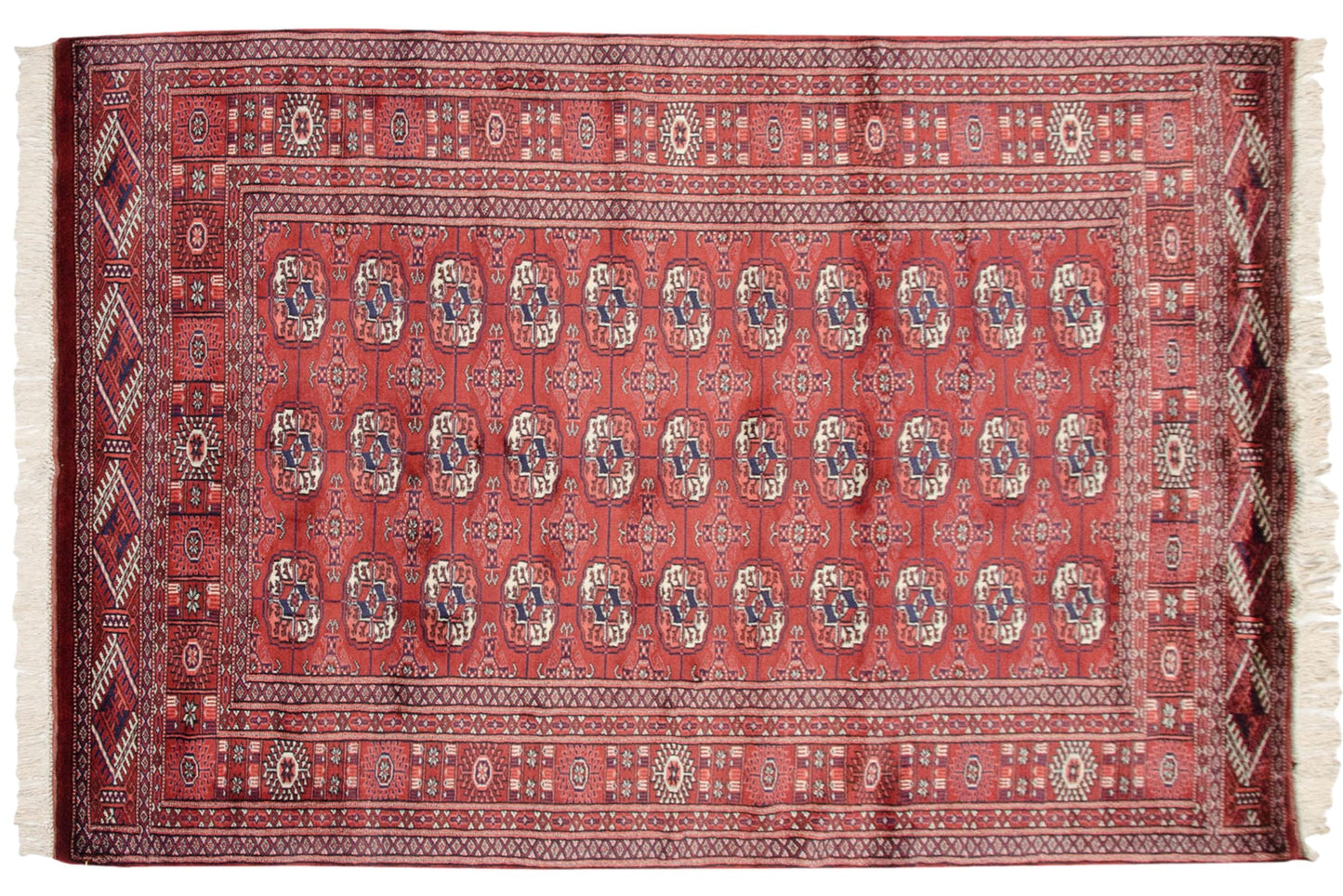 4x6 Vintage Fine Bokhara Rug
