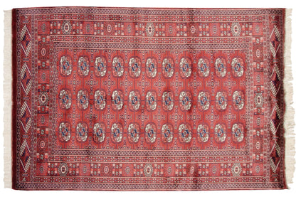 4x6 Vintage Fine Bokhara Rug
