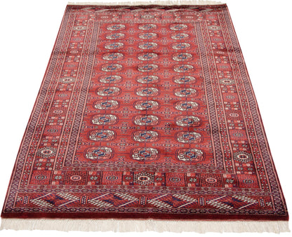 4x6 Vintage Fine Bokhara Rug