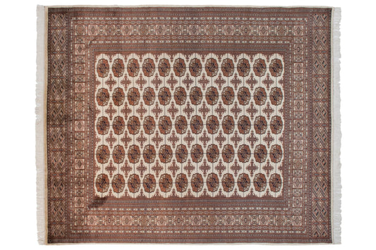 8x10 Vintage Fine Bokhara Carpet