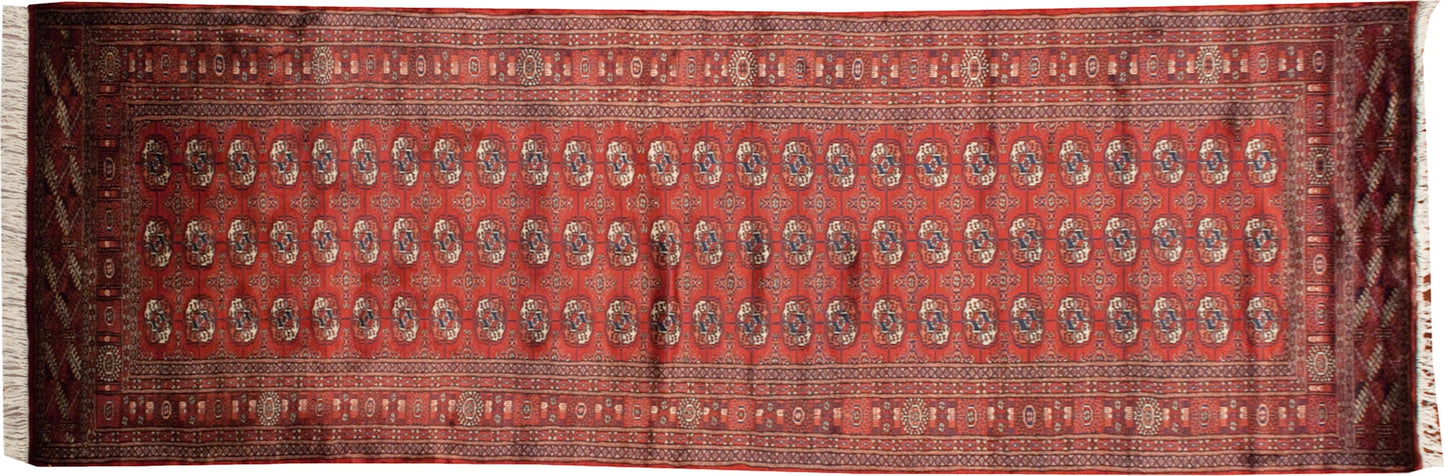 4x12 Vintage Fine Bokhara Rug Runner
