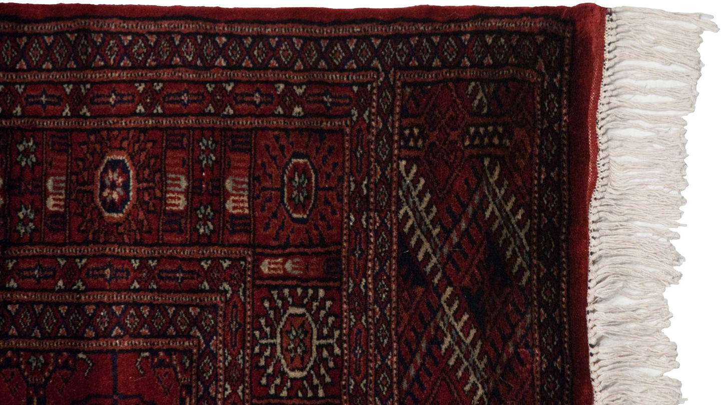 4x12 Vintage Fine Bokhara Rug Runner