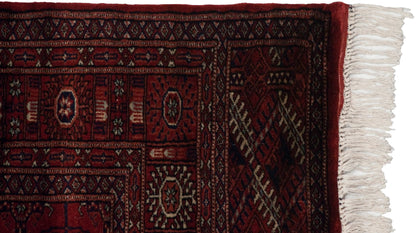 4x12 Vintage Fine Bokhara Rug Runner