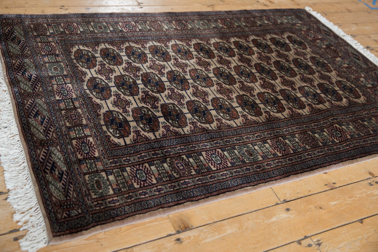 4x6.5 Vintage Fine Bokhara Rug