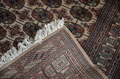 4x6.5 Vintage Fine Bokhara Rug