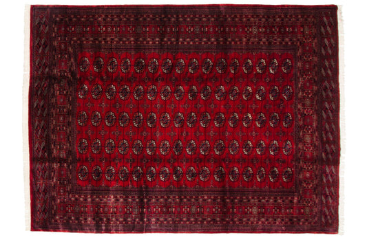 9x12.5 Vintage Fine Bokhara Carpet