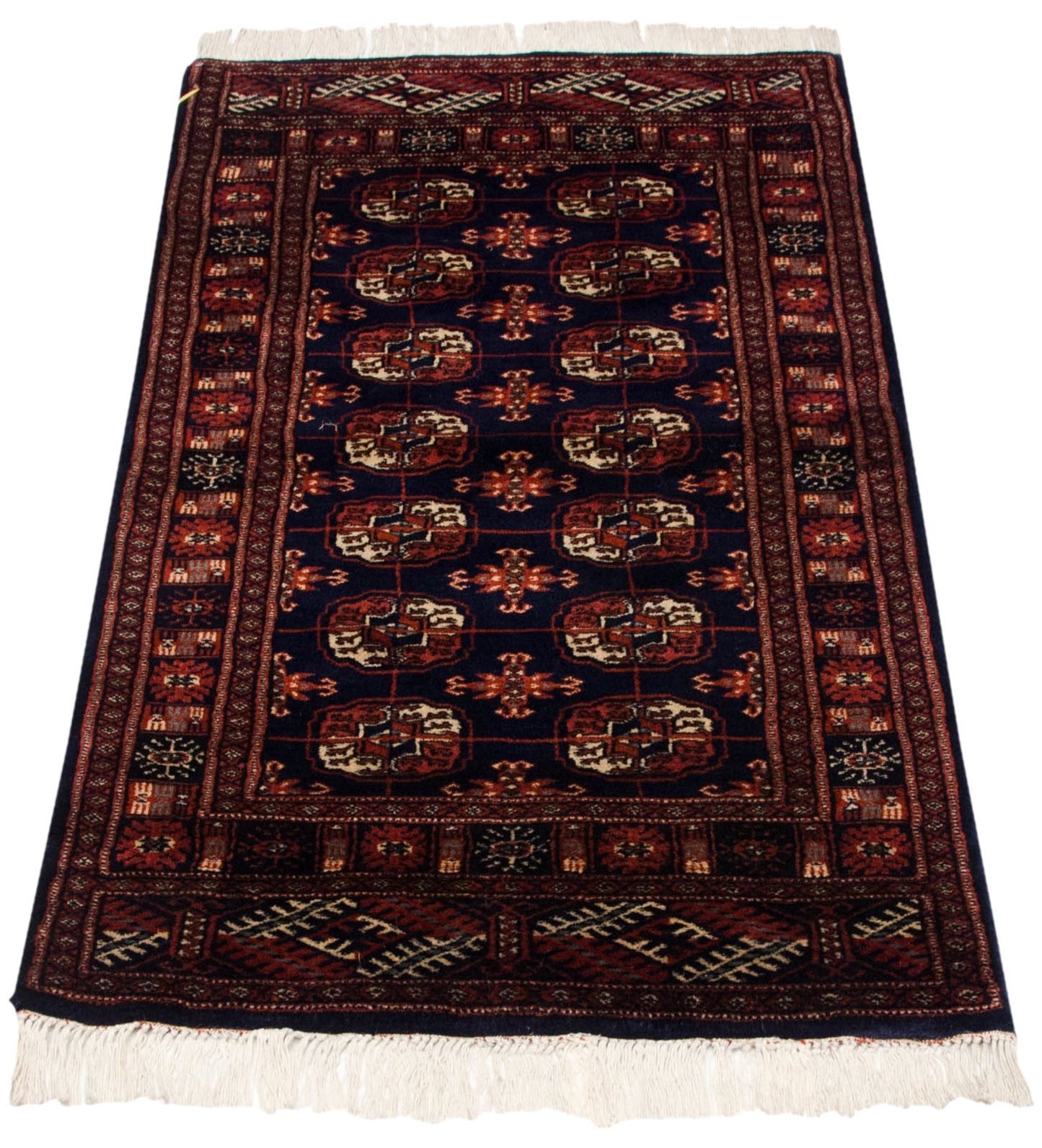 2.5x4 Vintage Fine Bokhara Rug