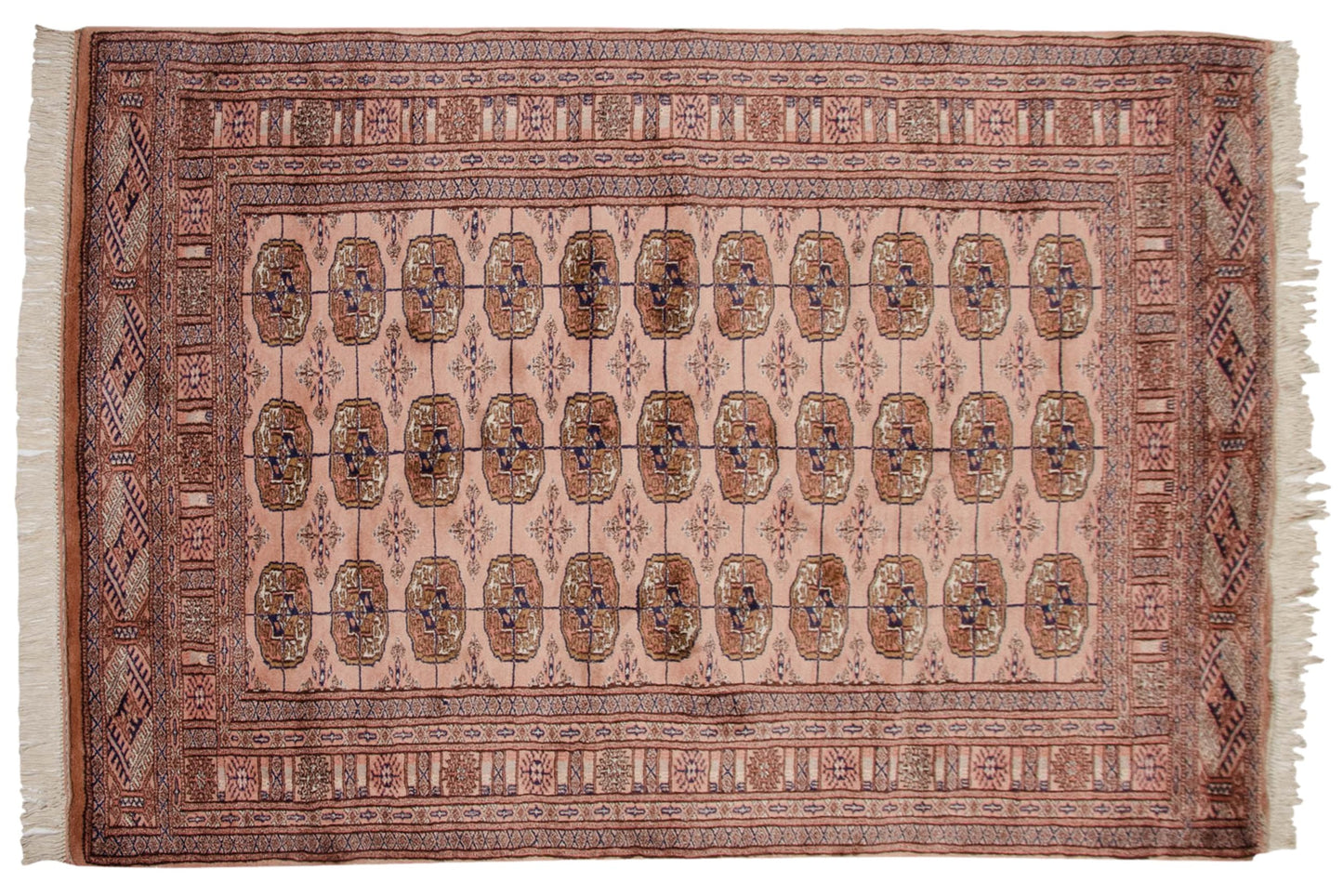 4x6 Vintage Fine Bokhara Rug
