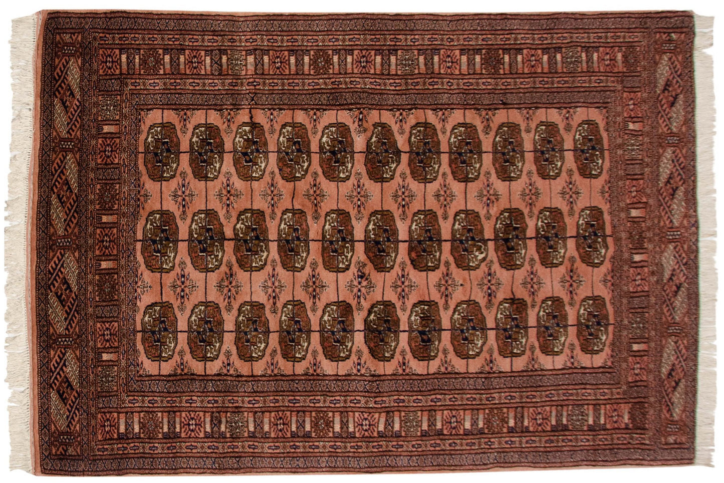 4x6 Vintage Fine Bokhara Rug