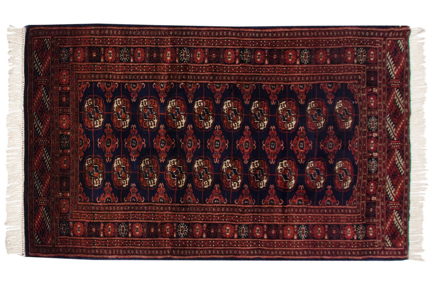 3x5.5 Vintage Fine Bokhara Rug