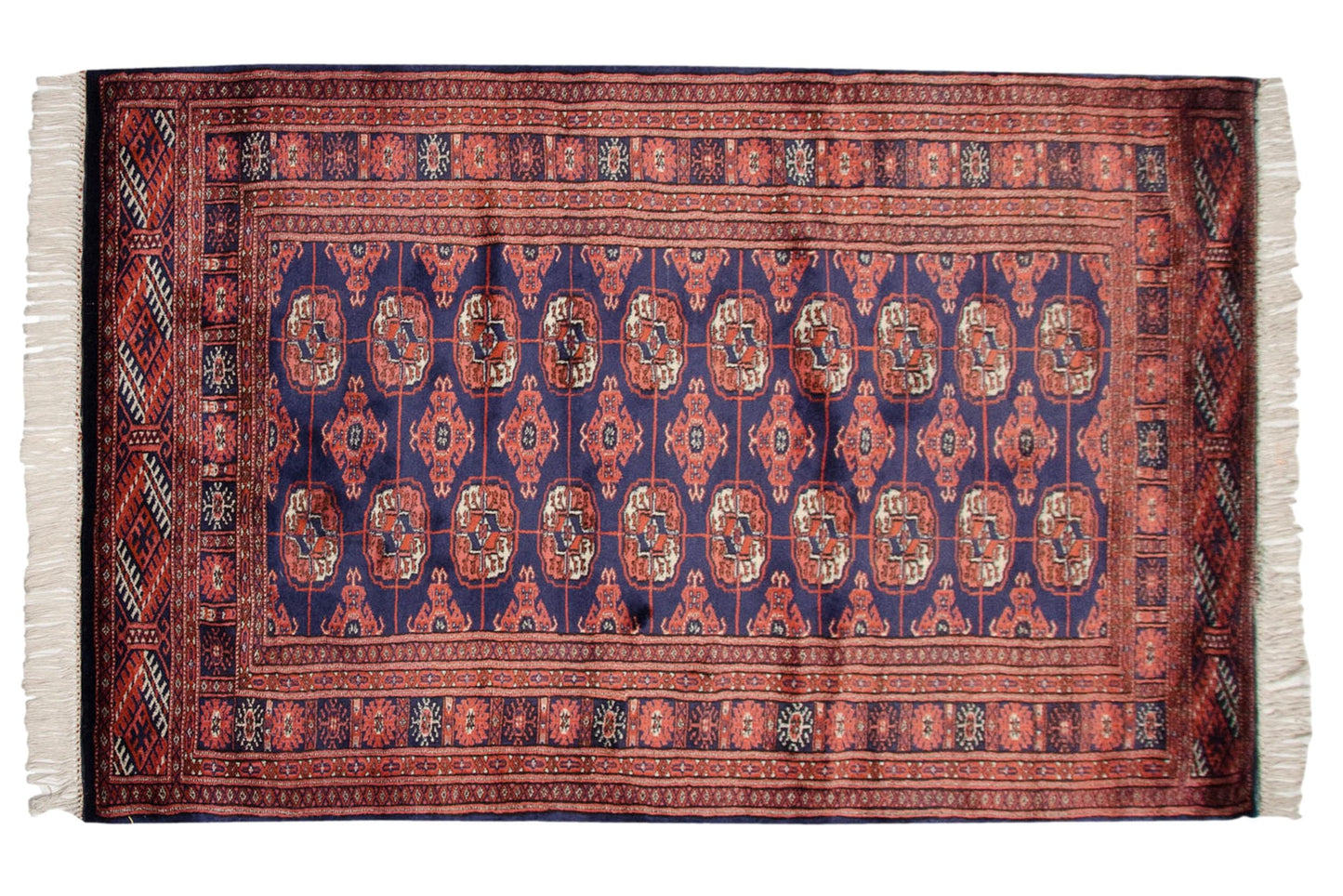 3x5.5 Vintage Fine Bokhara Rug