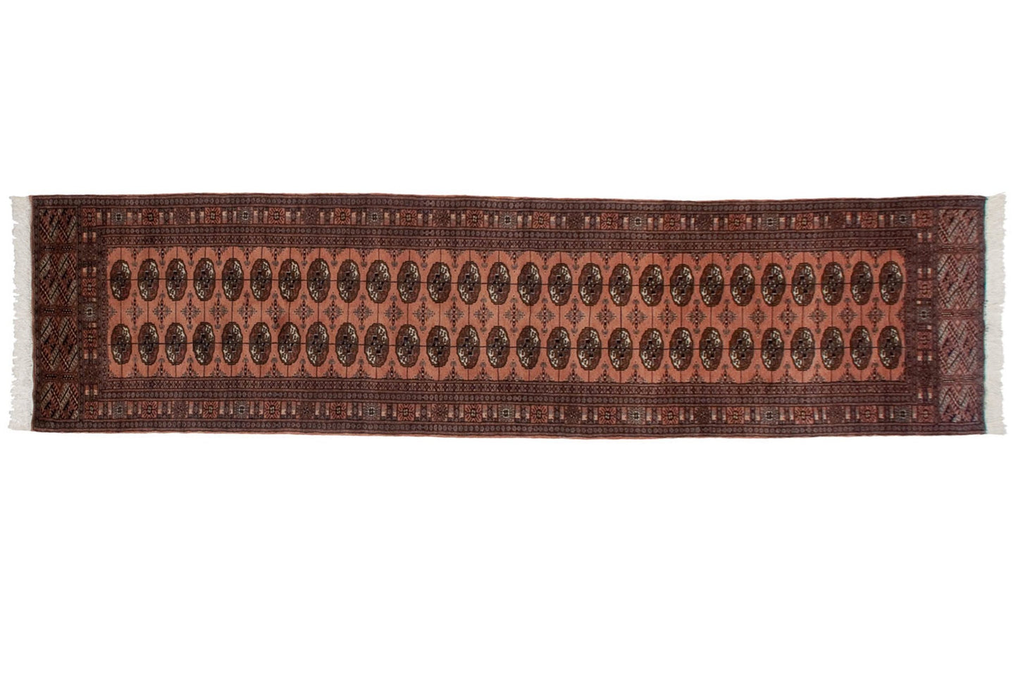 3x11.5 Vintage Fine Bokhara Rug Runner